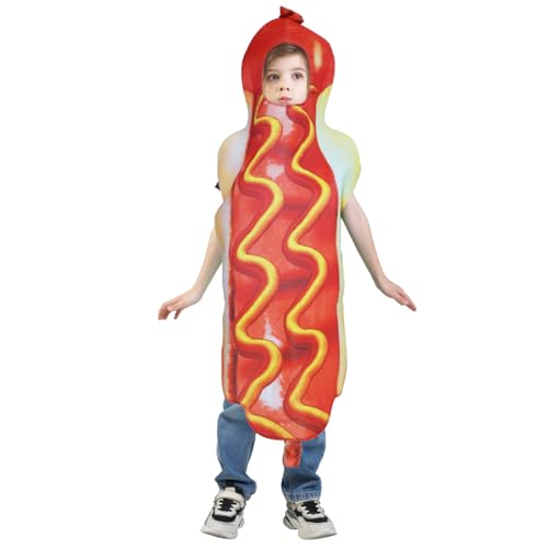 Disfraz Unisex de Niños Hot Dog Halloween miniatura 4