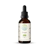 Ginger B60 Alcohol-Free Herbal Extract Tincture, Super-Concentrated Ginger (Zingiber officinale) 2 f