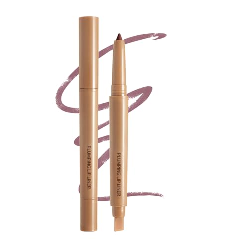 Image of Matte Lip Liner Pencil, Long-Lasting Creamy Formula with Silicone Smudger, Waterproof Non-Staining Crayon for Lip Contouring, Plump Define Sculpting 08#