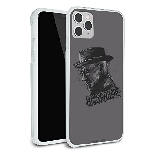Breaking Bad Heisenberg Sketched Protective Slim Fit Hybrid Rubber Bumper Case Fits Apple Iphone 8, 8 Plus, X, 11, 11 Pro,11 Pro Max #TOP12