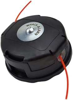 Universal String Trimmer Head Replacement - Easy Line Quick-Load Bump Feed Weed Eater Head Replaces Echo Speed Feed 400 Stihl Dewalt Homelite Ryobi and More Durable Metal Construction Design Upgrade