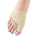 Produktbild Healifty 1 Paar Hallux Valgus Zehenspreizer Groß zehen Korrektur Socken Bunion Sleeve Corrector Ballenschutz Größe S (Khaki)