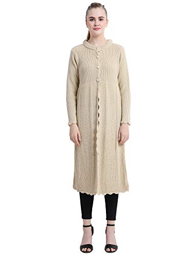 Image of Matelco Women's Wool Round Neck Cardigan
