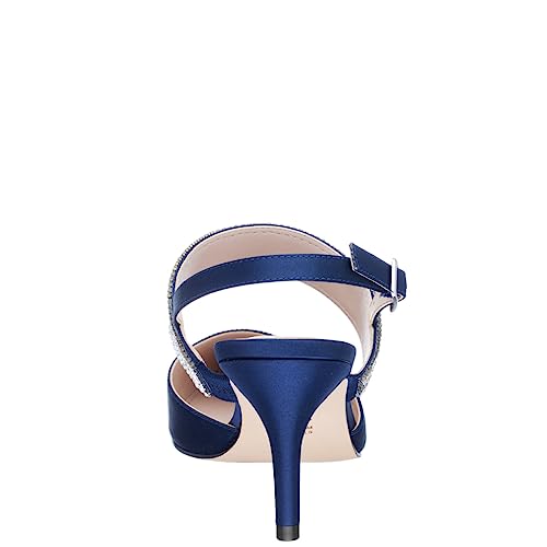 NINA Tenille - Women's Heeled Sandals Shoes - Crystal Pointed-Toe Mid-Heel Dress Pump - Elegant and Comfortable Women's Shoes - Casual and Dress4