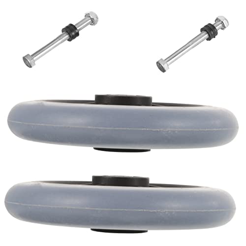 HOMOCONO Replaceable Wheelchair Accessories 5 Inch Universal Wheel Sturdy Front Wheel for Wheelchair