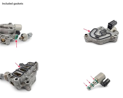 Image of Engine VTEC Solenoid Gasket - Fits Honda Odyssey Pilot Accord Ridgeline (3.5L - V6)