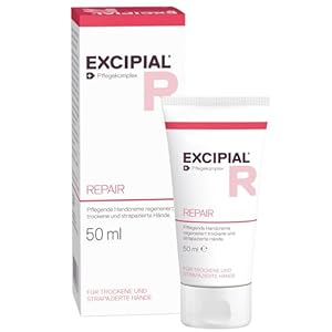 Excipial Repair, 50 ml), Handcreme für sehr trockene hände, Sofortige Hilfe bei Hautirritationen – Neurodermitis – Medizinische Hautpflege