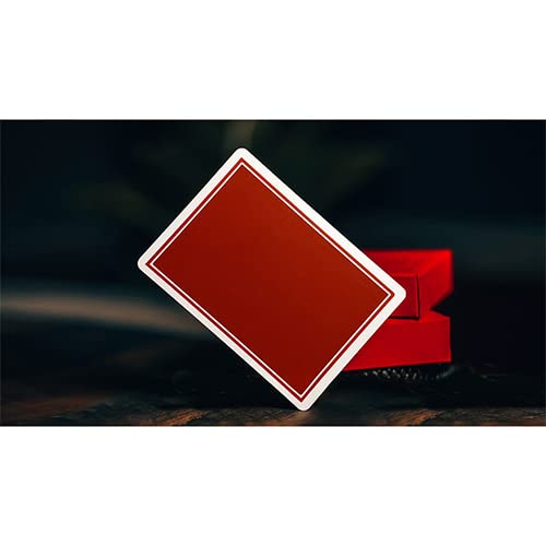 NOC Pro 2021 (Burgundy Red) Playing Cards - Marked