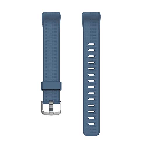 Willful Bracelet de Rechange pour Montre Connectée SW352 (Gris Bleu)