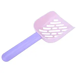 Cat Litter Shovel, Cat Litter Scoop Lightweight Durable Plastic Household for Cat Poop for Litter Boxes(Purple)