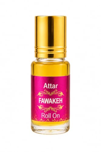 Image of Formless Fawakeh 3ml Attar Unisex - Premium Fruity Fragrance Oil, Long Lasting Alcohol-Free Perfume, Sweet Fresh Juicy Scent, Pocket Size Roll-On, Travel Friendly Daily Wear & Special Occasions