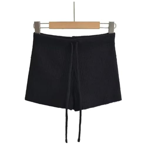 Short jogging femme confortable en tricot contre les tailles serrées