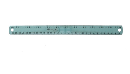 Acme Westcott Plastic Folding Ruler, Colors Vary (15390)
