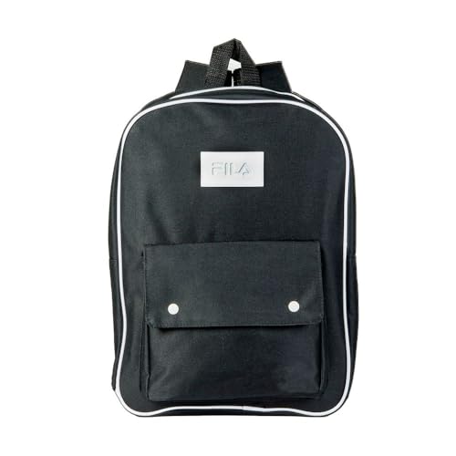 Mochila FILA Edge adulto-unissex, Preto/Branco, U
