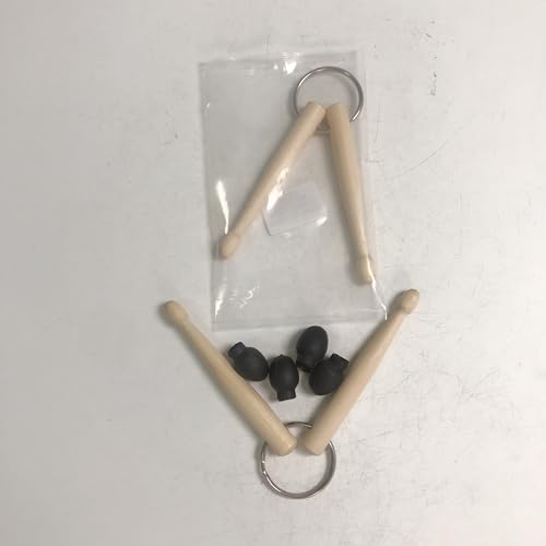 Accesorios de práctica para batería kit 6 piezas miniatura 6