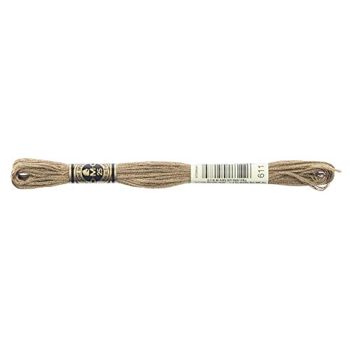 Image of DMC 6-Strand Embroidery Cotton Floss, Drab Brown