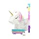 Einhorn Pinata Set | Ideal als Pinata Geburtstag | Pinata Hochzeit | JGA Party | Geschenkidee | Party Dekoration oder Pinataspiel | inkl. Schlagstock und Augenmaske | u. 43x33x10