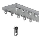 Design à double rail de rideau : ce système innovant à double couche permet une suspension transparente des tissus de rideaux et des voilages. Profitez d'une installation facile sans les tracas des configurations complexes typiques des systèmes standard à double voie. Parfait pour améliorer la décoration de votre fenêtre tout en offrant une polyvalence dans les options de contrôle de la lumière et d'intimité. Idéal pour la maison ou le bureau