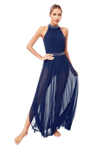 Costume danse moderne soigné aux finitions fluides pour scène