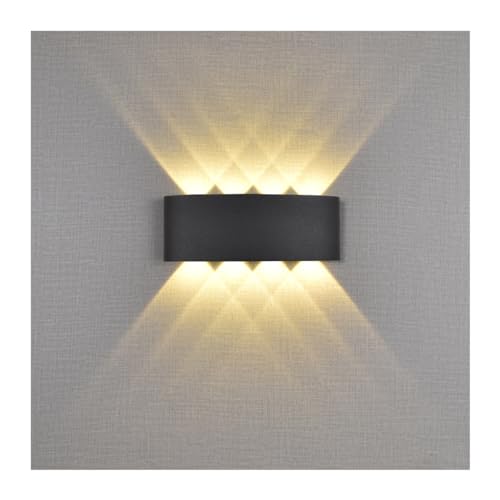 Lámpara de pared LED impermeable IP65 doble cabeza iluminacion pasillo baño terraza AC85-265V 2
