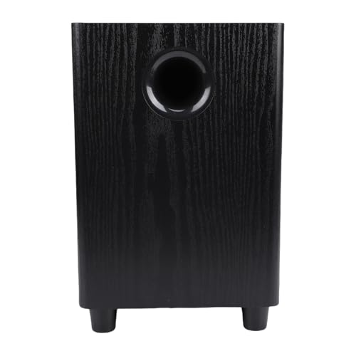 Luocute Subwoofer Pasivo de 6,5 Pulgadas, Salida de Alta Potencia de 100 W con Graves Profundos y Carcasa de MDF, Sonido de Reflexión sobre el Suelo para Cine en Casa y Estudio