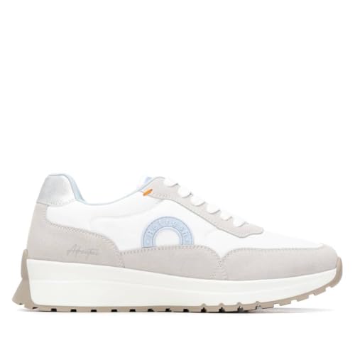 REFRESH - Zapatilla Mujer Hielo - Calzado Cómodo y Versátil - Moda Casual - Modelo 17505402 (Talla 38)
