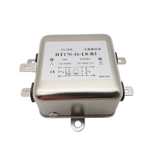Filtro de alimentación CA monofásico 220V 20A HT170 reductor de interferencias electromagnéticas