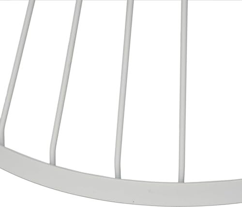 Image of Furniture for The Living Room and Office: Coffee Table, Center Table, Storage Basket, Wire Basket with Metal Top, Bedside Table, Side Table White