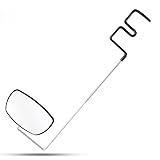 SquEqu Bike Mirror Cycling Glasses Mount Rear View Mirror Bicycle Rearview Mirrors Adjustable Wide Angle Back View for Mountain Road Riding Sunglasses Shortsighted Myopia Glasses