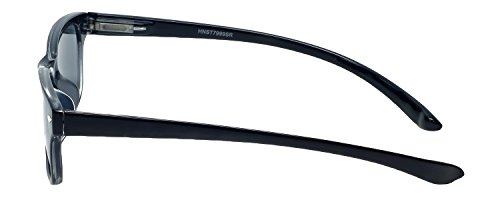 Calabria Designer Neck Hanging Reading Sunglasses Men Women Sun Glasses Reader Long Temple UV Protection Trendy w/Soft Case3