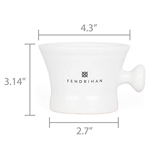 Fendrihan Essential Apothecary Shaving Mug (White)