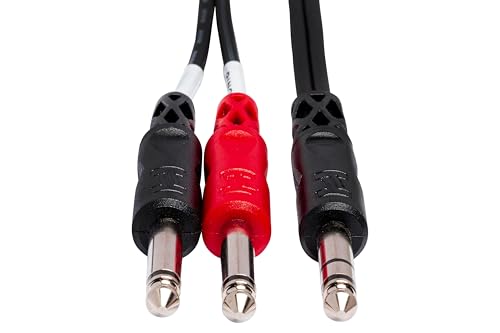 Hosa STP-201 Insert Cable, 1/4 Inch TRS to Dual 1/4" TS, 3.3 Feet by Hosa - Image 4
