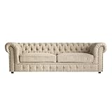 sofa chesterfield 2 plazas Servicio post venta 100% satisfacción, si harecibe la figura dañada, se enviará otra sin coste