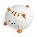 Balvi Cojín Kitty Color Blanco Forma de Gato Suave y Muy Blando Poliéster