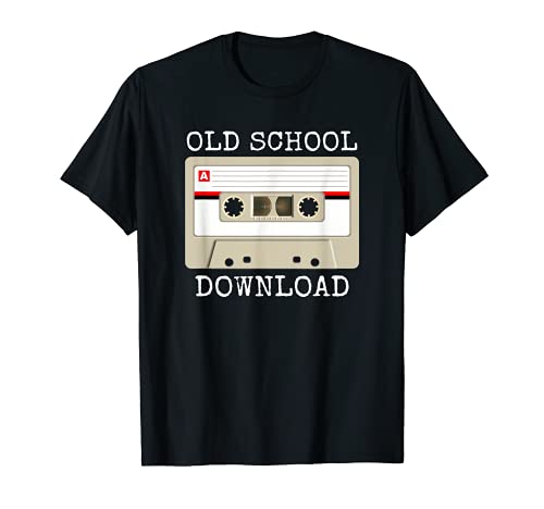 Cinta de música retro Cassette Original Old School Descargar Camiseta