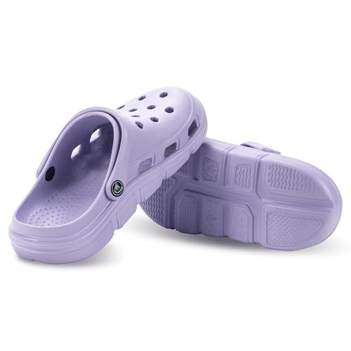 Image of PIMIO Garden Clogs for Women and Men,Slip On Work Shoes with Arch Support,Womens Mens Quick-Dry Water Shoes Casual Sandals,Comfortable Slippers