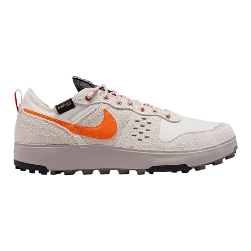 NIKE HJ4316-001 C1TY Prm Uomo, Phantom/Safety Orange-LT Orewood BRN EU 45.5