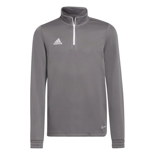 adidas Mixte Enfant Entrada 22 Training Top, Team Grey Four, 7-8 Years