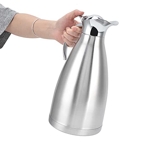 Garrafa térmica de café de aço inoxidável, parede dupla, à vácuo, garrafa térmica de chá, para mante