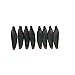 Produktbild LYQQD Zubehör für Drohnen for RG101 Pro Drone Zubehör Propellerklingen Ahorn for Blatt RG 101 Quadkopterventilator-Ersatzteile Zubehör (Color : 8pcs)