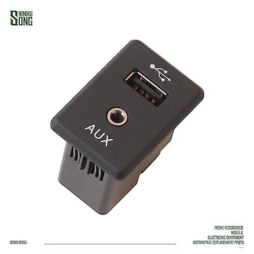 Audio Auxiliary Jack XINXUSONG Compatible con Car miniatura 5