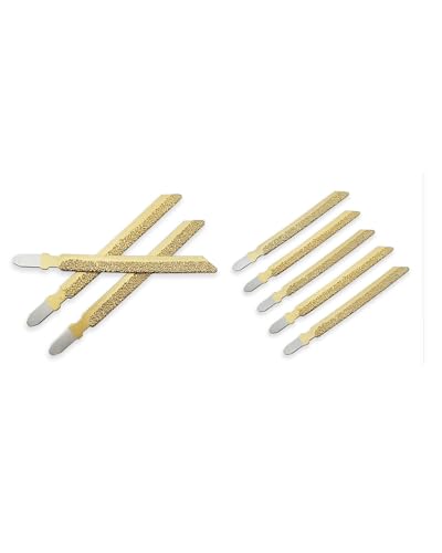 Lames de scie sauteuse diamantée SHDIATOOL en lot de 5 pièces pour coupe de carrelage