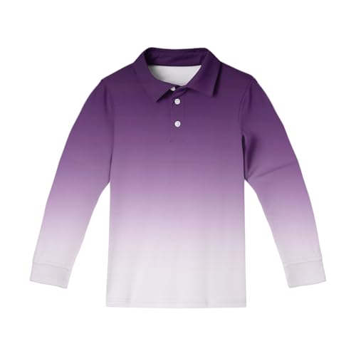 Girls' Polo Shirts Long Sleeve School Uniform Soft Casual Collared Top for Kids Comfortable Fit2
