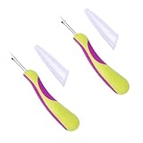 EXCEART 2 Piezas Cuchillo De Puntadas De Costura Descoser De Coser Abridor De Costura Herramienta Removedora Desenredador De Costuras Plástico/Acero Inoxidable Ropa Alicates De Recorte