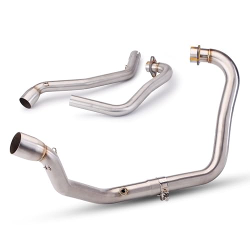 Tuyau échappement moto pour VSTROM250 idéal pour longs trajets et roadtrips