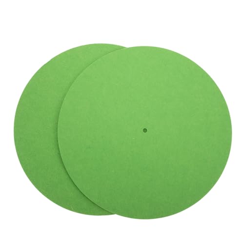 Yardwe Vinyl Record Player Pad Felt Turntable Mat Soft Material for Better Sound Effect and Grip