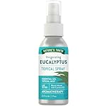 Nature's Truth Eucalyptus Mist Spray 2.4 fl oz | Pure Essential Oil for Aromatherapy