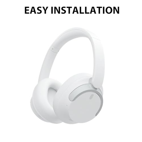 Support en plastique WH-CH720N charnière de tête blanche