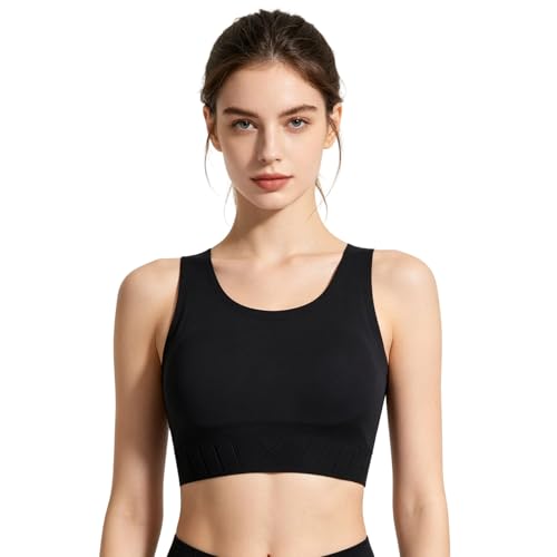 Brassière de sport effet soie douce pour le fitness et le yoga au quotidien