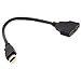 Produktbild Ballylelly 1080P HDMI Port Stecker auf 2 Buchse 1 In 2 Out Splitter Kabel Adapter Konverter